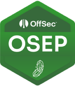 OffSec Experienced Penetration Tester (OSEP) badge